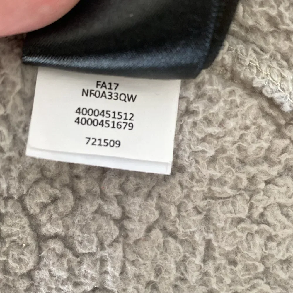 The North Face Teddy Gray and Blue Freece Jacket sz S/P